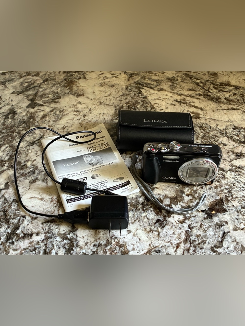 Panasonic Lumix DMC-ZS19 Digital Camera Bundle
